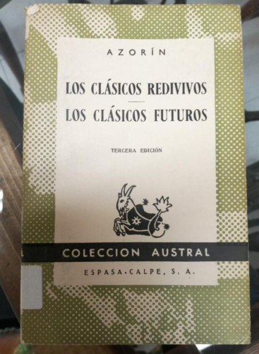 Portada del libro de LOS CLÁSICOS REDIVIVOS, LOS CLÁSICOS FUTUROS