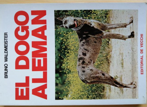 Portada del libro de El Dogo Alemán Bruno Waldmeister