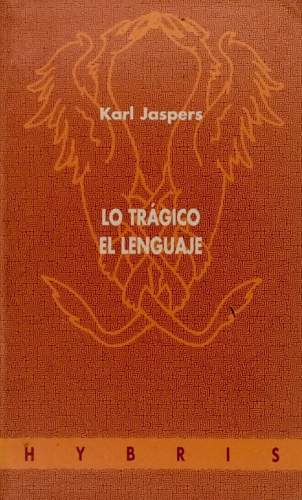 Portada del libro de LO TRÁGICO, EL LENGUAJE