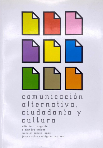 Portada del libro de Comunicación alternativa, ciudadanía y cultura.