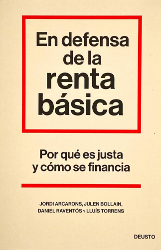 Portada del libro de EN DEFENSA DE LA RENTA BÁSICA