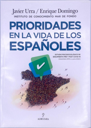 Portada del libro de PRIORIDADES EN LA VIDA DE LOS ESPAÑOLES.