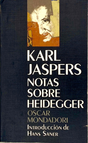 Portada del libro de NOTAS SOBRE HEIDEGGER