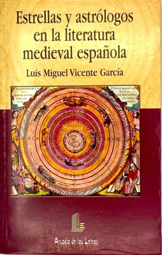 Portada del libro de ESTRELLAS Y ASTRÓLOGOS EN LA LITERATURA MEDIEVAL ESPAÑOLA.