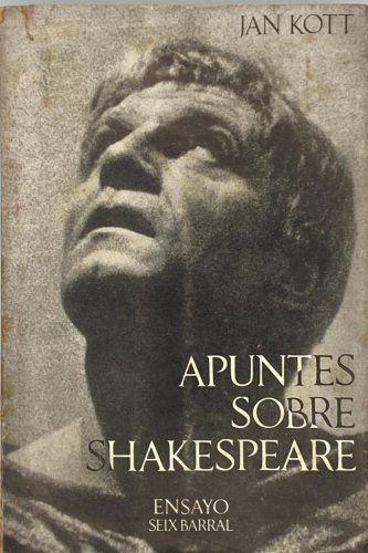 Portada del libro de APUNTES SOBRE SHAKESPEARE