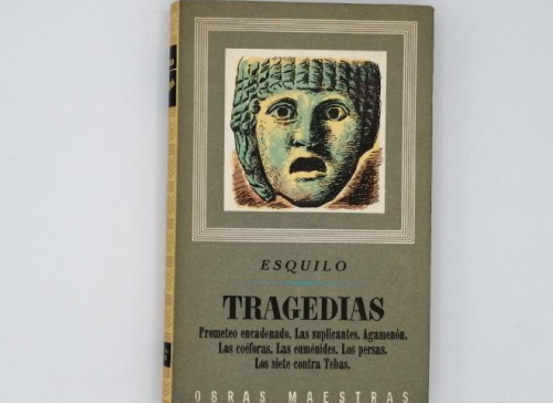 Portada del libro de TRAGEDIAS, ESQUILO