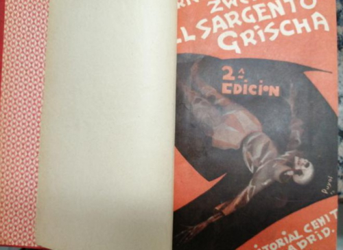Book cover from EL SARGENTO GRISCHA
