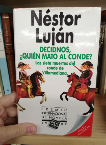 Book cover from DECIDNOS ¿QUIÉN MATÓ AL CONDE? LAS SIETE MUERTES DEL CONDE DE VILLAMEDIANA