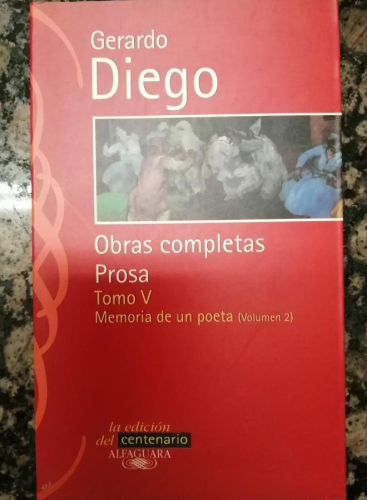 Book cover from OBRAS COMPLETAS, PROSA, TOMO V