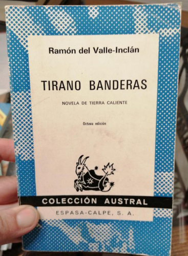 Portada del libro de TIRANO BANDERAS