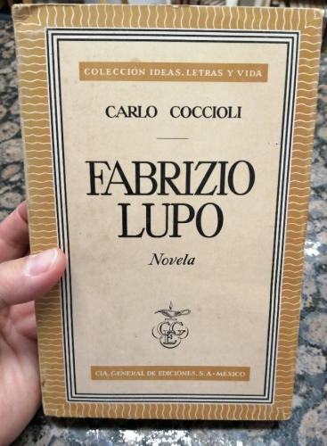 Portada del libro de FABRIZIO LUPO