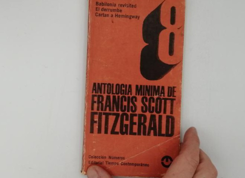 Portada del libro de ANTOLOGÍA MÍNIMA DE FRANCIS SCOTT FITZGERALD.