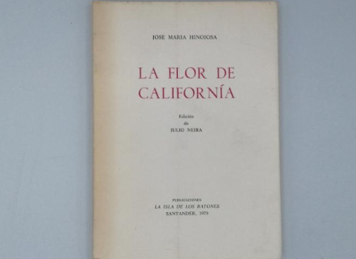Portada del libro de LA FLOR DE CALIFORNIA