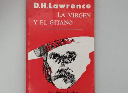 Portada del libro de LA VIRGEN Y EL GITANO. D.H