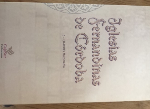 Portada del libro de Iglesias Fernandinas de Córdoba.