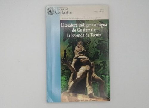 Portada del libro de LITERATURA ANTIGUA INDÍGENA DE GUATEMALA