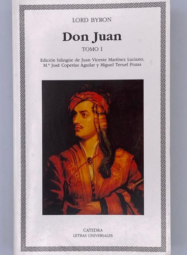 Portada del libro de DON JUAN, TOMO I