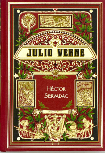 Portada del libro de HÉCTOR SERVADAL. JULIO VERNE. COLECCIÓN HETZEL