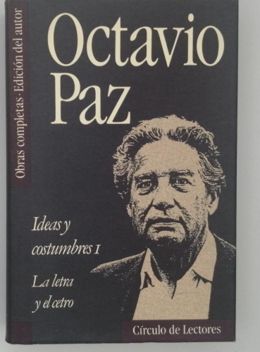 Portada del libro de IDEAS Y COSTUMBRES I