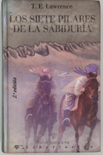 Portada del libro de LOS SIETE PILARES DE LA SABIDURÍA. T. E