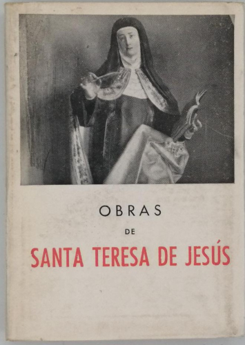 Portada del libro de OBRAS DE SANTA TERESA DE JESÚS.