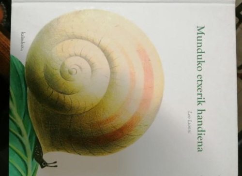 Portada del libro de Munduko etxerik handiena. Leo Lionni. Kalandraka-