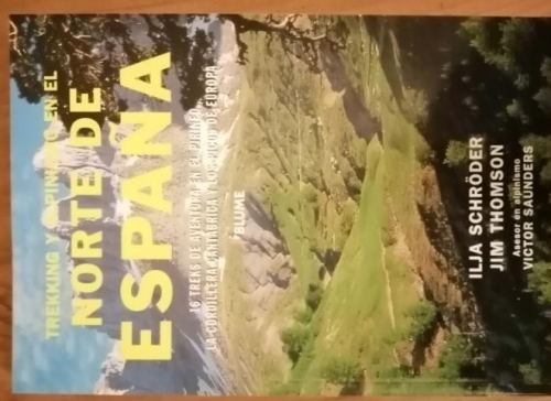 Portada del libro de Trekking y alpinismo en el NORTE DE ESPAÑA