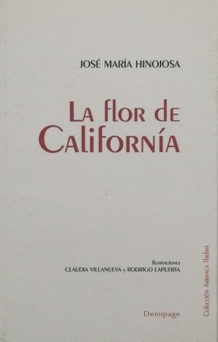 Portada del libro de LA FLOR DE CALIFORNIA