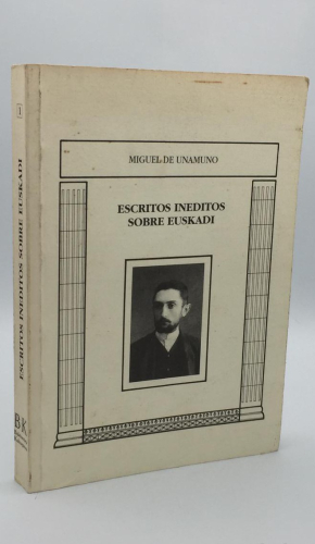 Portada del libro de ESCRITOS INÉDITOS SOBRE EUSKADI