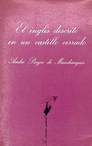 Portada del libro de EL INGLÉS DESCRITO EN UN CASTILLO CERRADO
