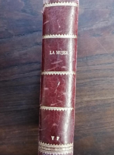 Portada del libro de La mujer Apuntes para un libro por D. Severo Catalina.