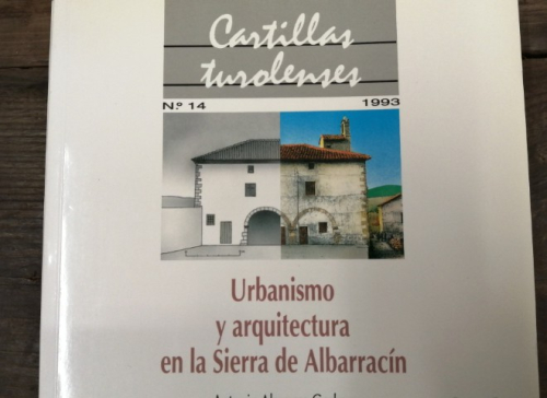 Portada del libro de Castilla turolenses. Urbanismo y arquitectura en la Sierra de Albarracín. Antonio Almagro Gorbea.