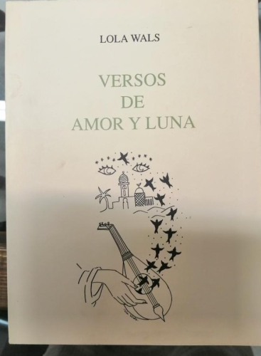 Portada del libro de VERSOS DE AMOR Y LUNA