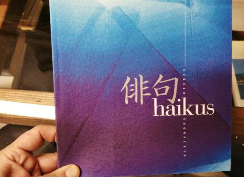 Portada del libro de HAIKUS.
