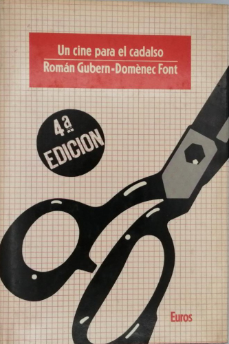 Portada del libro de UN CINE PARA EL CADALSO. ROMÁN GUBERN-DOMÉNEC FONT