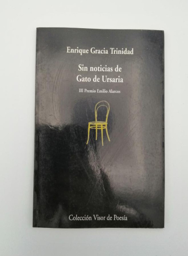 Portada del libro de SIN NOTICIAS DE GATO DE URSARIA.