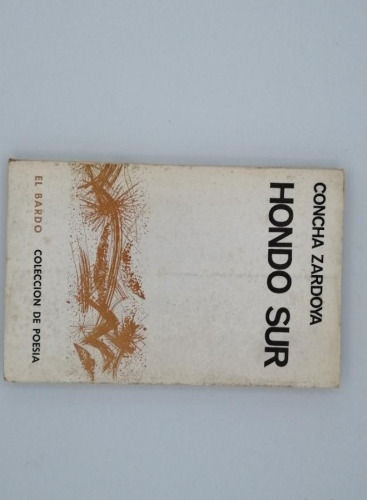 Portada del libro de HONDO SUR