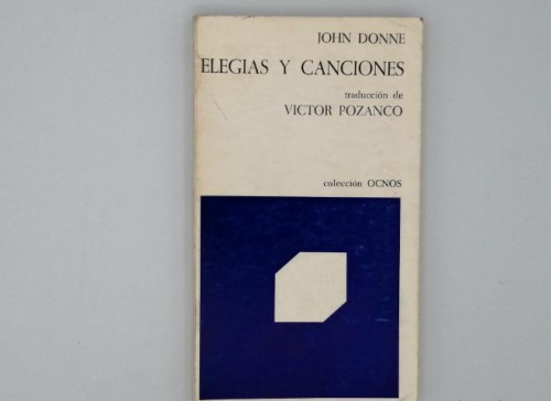 Portada del libro de ELEGÍAS Y CANCIONES