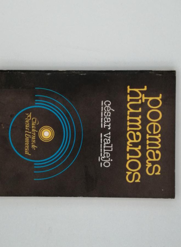 Portada del libro de POEMAS HUMANOS