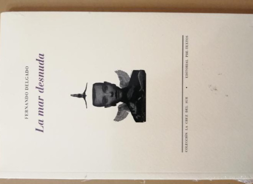 Portada del libro de LA MAR DESNUDA, POR FERNANDO DELGADO.