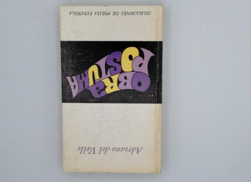 Portada del libro de OBRA PÓSTUMA