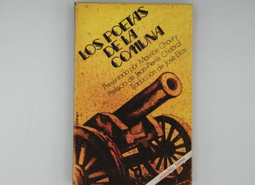 Portada del libro de LOS POETAS DE LA COMUNA.