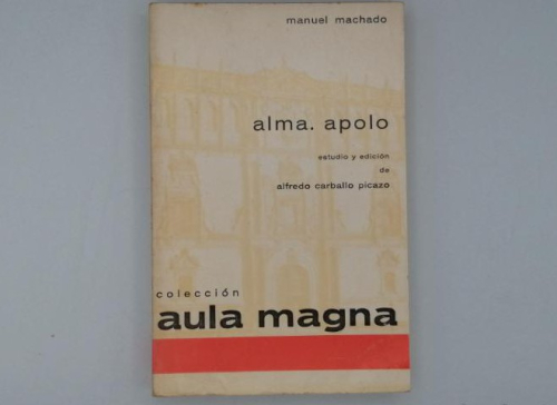 Portada del libro de ALMA. APOLO