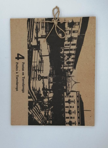 Portada del libro de 4 POETAS EN TORRELAVEGA.