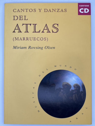 Portada del libro de Miriam Rovsing Olsen - Cantos y Danzas del Atlas