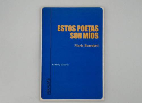 Portada del libro de ESTOS POETAS SON MÍOS