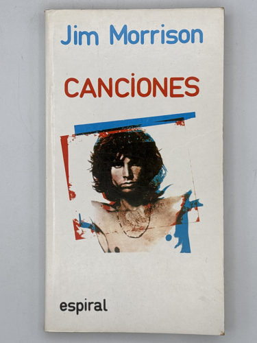Portada del libro de Jim Morrison - Canciones