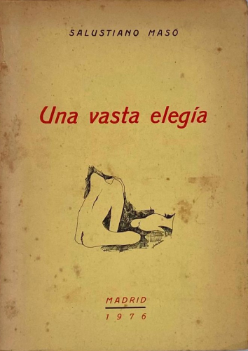 Portada del libro de UNA VASTA ELEGÍA
