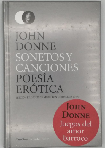 Portada del libro de SONETOS Y CANCIONES. POESÍA ERÓTICA