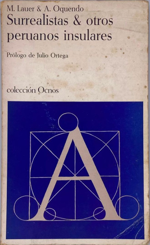 Portada del libro de SURREALISTAS Y OTROS PERUANOS INSULARES.